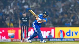 Suryakumar Yadav and Ishan Kishan celebrate during India vs New Zealand T20I