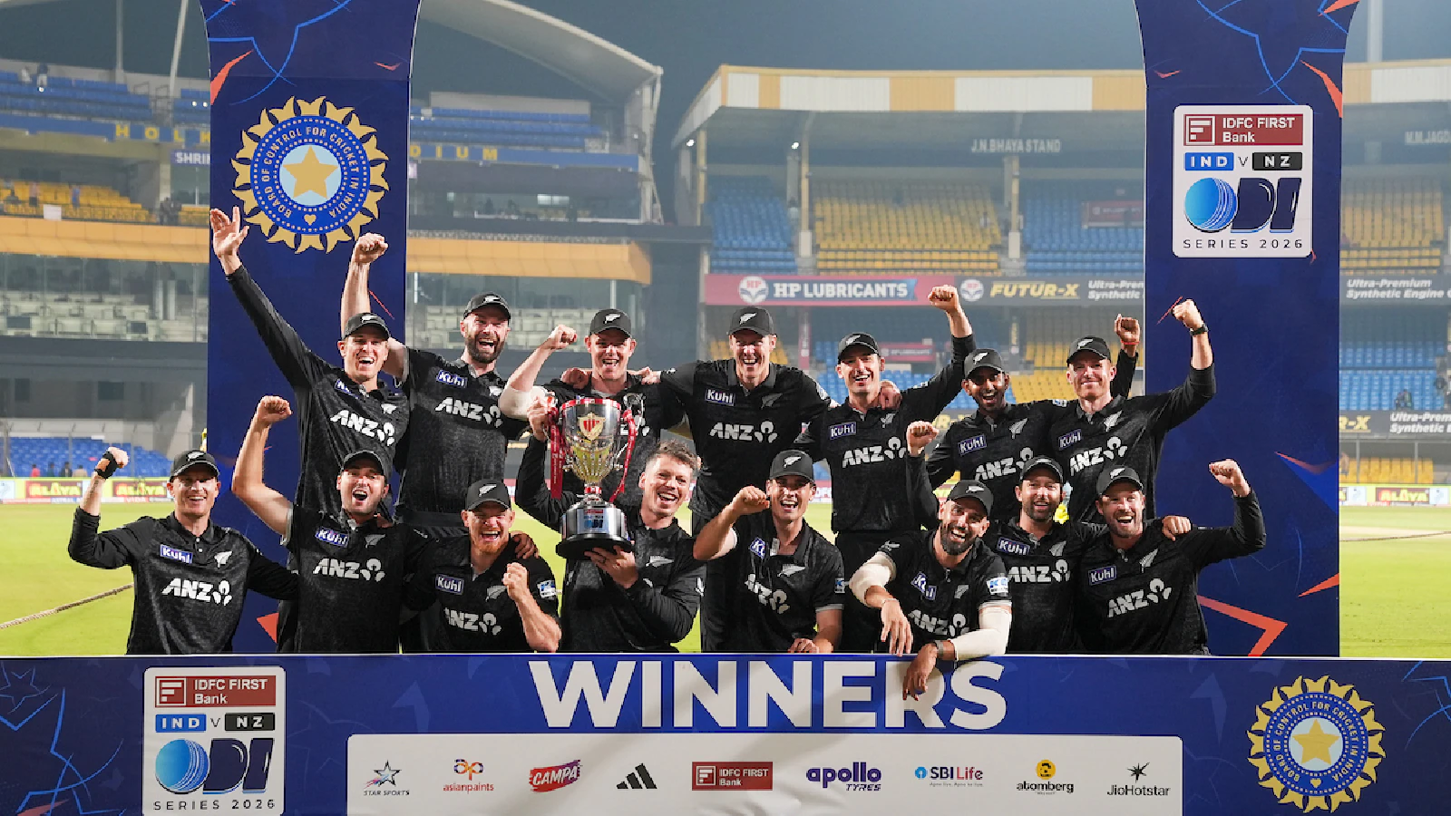 New Zealand Defeat India to Claim Historic ODI Series Victory