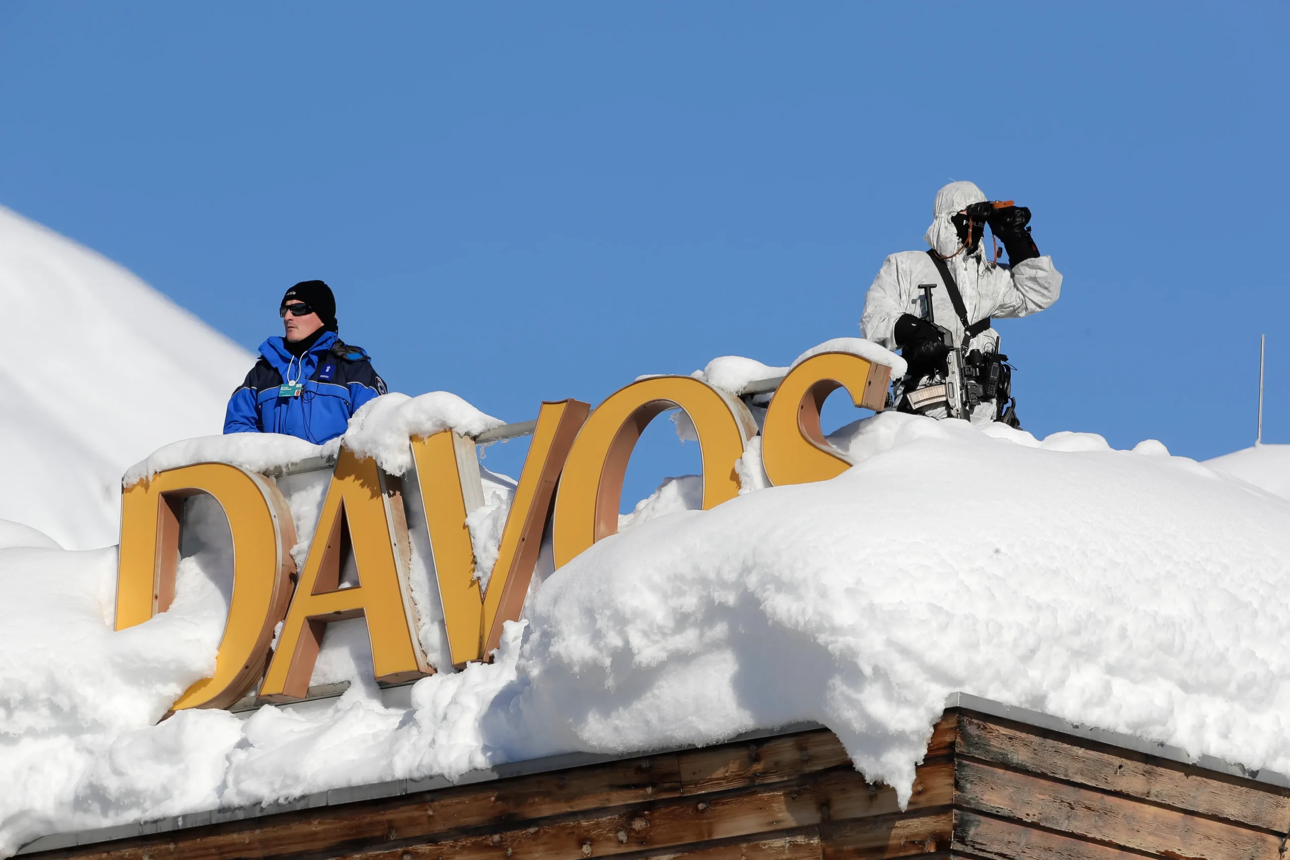 Trump Heads Into Davos Storm With Focus Firmly on Home Front