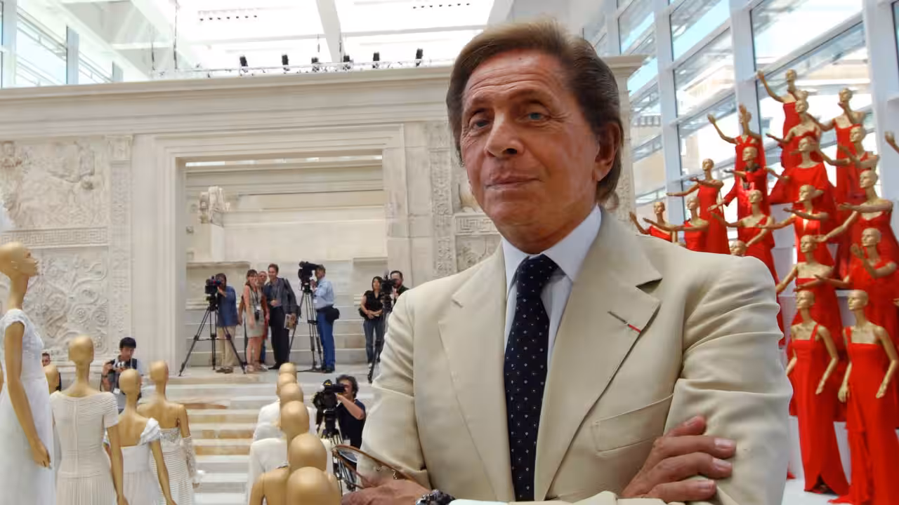 Legendary Italian Designer Valentino Dies at 93, Leaving a Lasting Fashion Legacy