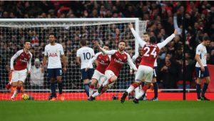 Arsenal players under pressure in Premier League title race ahead of North London derby