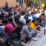 Iran student protests after crackdown at Tehran university students rallying