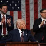 Trump State of the Union address 2026 entering Capitol media coverage
