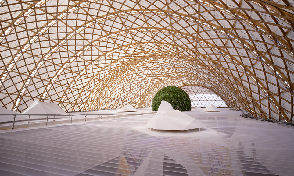 Shigeru Ban’s paper architecture reimagines disaster shelters and sacred spaces