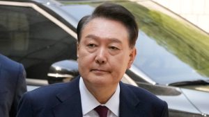 Former South Korean President Yoon Suk Yeol arrives at Seoul court for sentencing over martial law bid
