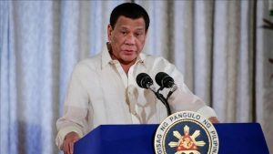 Duterte ICC charges confirmation hearing at Hague courtroom Philippines war on drugs