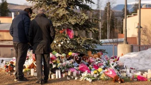 Tumbler Ridge shooting OpenAI lawsuit vigil for victims in Canada
