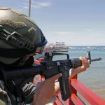 US Ecuador joint anti-drug military operation forces mobilising in Ecuador