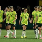 Sam Kerr Women’s Asian Cup win header goal Perth Stadium