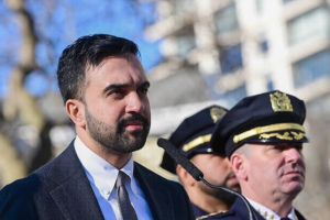 Zohran Mamdani speaking after ISIS-inspired NYC attack attempt