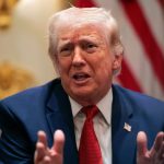 Donald Trump addresses Iran energy infrastructure threats with regional map backdrop