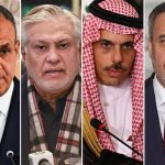 Foreign ministers of Pakistan, Saudi Arabia, Türkiye and Egypt at Islamabad de‑escalation talks
