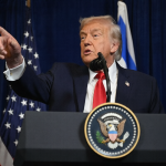 President Trump addressing Iran peace plan stance at the White House