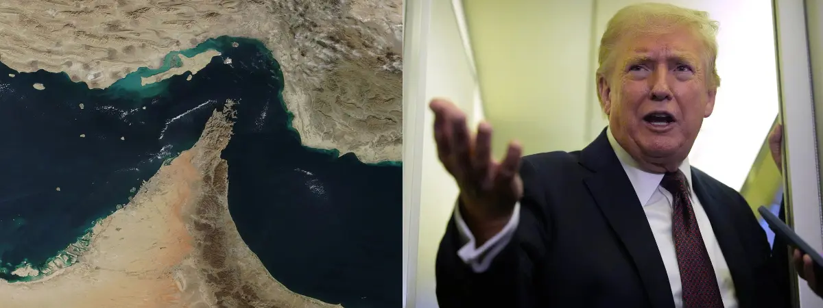Trump Iran ultimatum announcement on Strait of Hormuz crisis