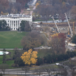 White House East Wing construction Trump ballroom project Washington DC