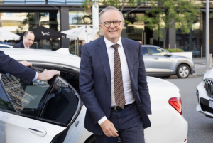 Anthony Albanese speaking about global inflation risks during the US Israel Iran war