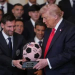 Messi Trump White House controversy during Inter Miami ceremony