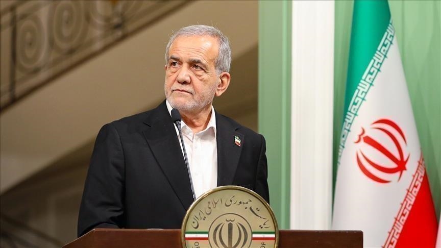 Iran halt attacks on neighbours announcement by President Masoud Pezeshkian speech