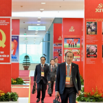 Vietnam Communist Party election results delegates arrive at National Congress in Hanoi January 2026
