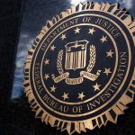 Edgar Hoover Federal Bureau of Investigation Building in Washington DC during FBI agents lawsuit Trump investigation