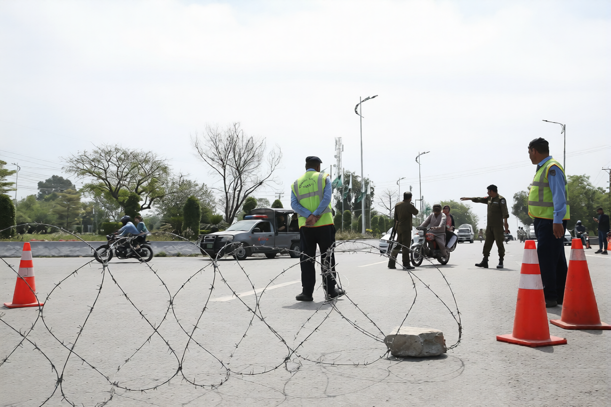 Tight security in Islamabad ahead of second round of US Iran talks on April 20, 2026